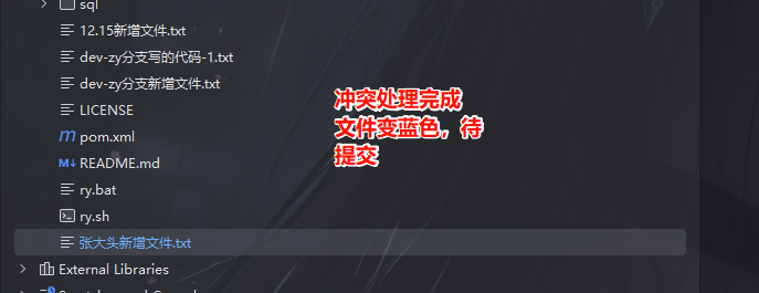 idea-解决冲突4