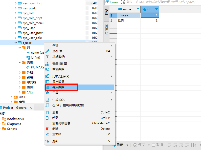导入数据-1